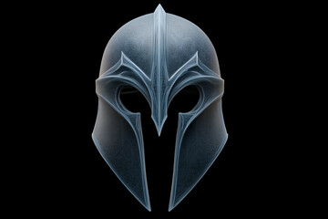 Frosted Warrior Helmet