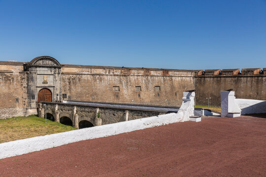 Fortaleza de San Carlos en Perote, Veracruz, M&eacute;xico.