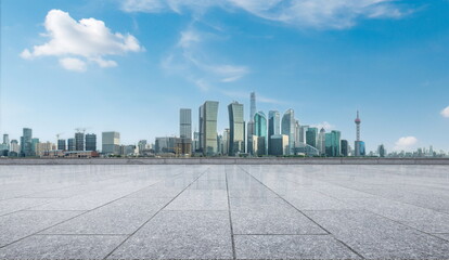 outdoor skyline city building landscape road blue sky cityscape street travel