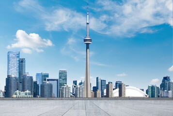outdoor skyline city building landscape road blue sky cityscape street travel