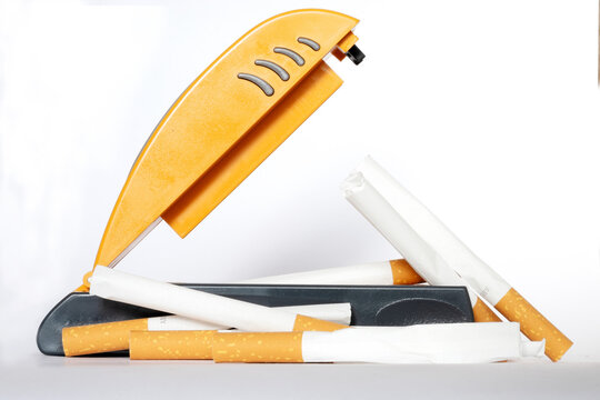 Maquina manual para rellenar filtros de cigarrillos vacios 