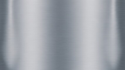 Metallic Silver Textured Surface with Horizontal Lines for Industrial and Background Use