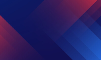 Fototapeta premium simple red blue abstract background with gaming style for banner and event