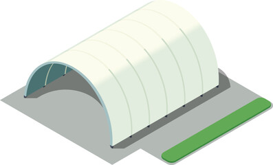 Small hangar for small aircraft