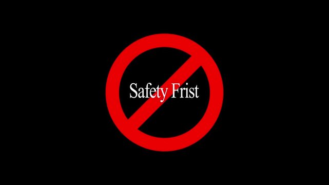 A forbidden red stop all warning symbol icon of no smoking, no entry,  no mobile , keep clean or do not enter prohibition traffic safety sign. 