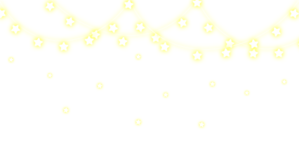 shiny star ornaments