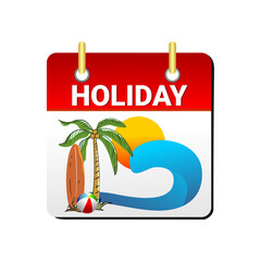 summer holiday poster