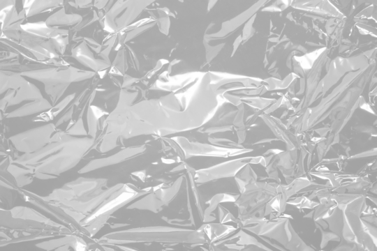 Plastic wrap transparent texture overlay effect. Polyethylene packaging of vinyl wrap or cd cover. Shrink crumpled plastic bag sleeve, package mockup illustration