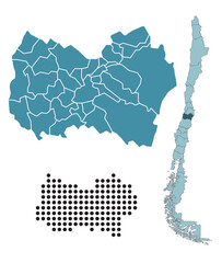 Set maps of O'Higgins Region