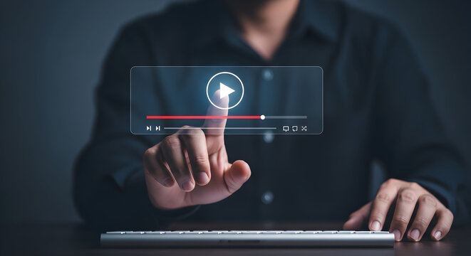 Engage your audience with captivating video content using our innovative player interface, designed for seamless viewing and enhanced user experience.