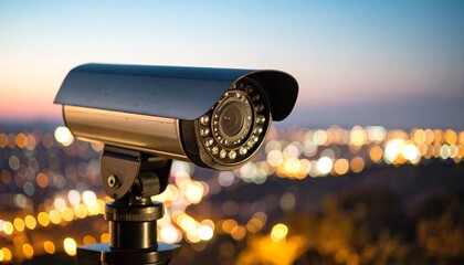 Surveillance camera at public park