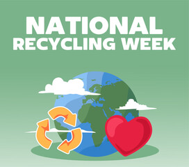 National Recycling Week for better recycling of waste for the environment