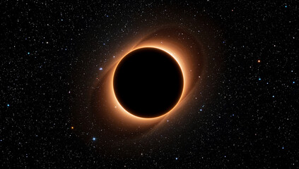 Black hole radiant accretion disk and jets in space