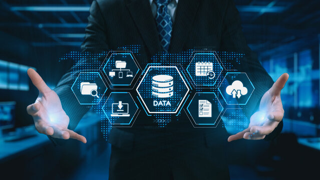 Cloud computing, cloud strategy, and cloud technology transforming digital infrastructure with scalable services, secure data storage, and cloud-based digital business solutions. Elide