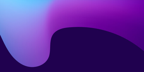 Soft Blurred Purple and Cyan Color Blend. Suit for banner, web, brochure, pamflet and presentation