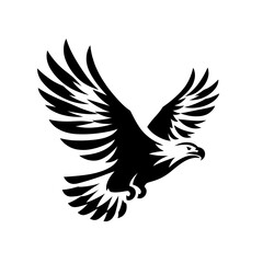 Fototapeta premium Flying Screaming eagle full b...