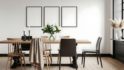 Elegant Dining Room Decor A Symphony of Style and Sophistication with modern furniture