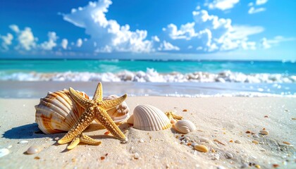 Obraz premium Beach shells.