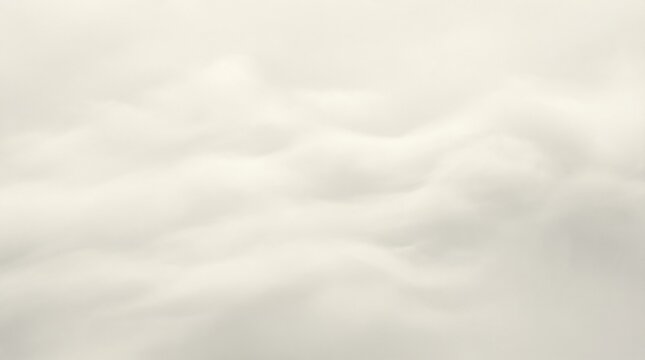 Abstract cream color cloud background with soft and gentle texture. Cloud dancer color palette concept for backdrop or design element.