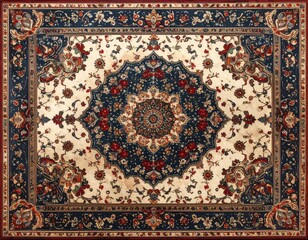優雅なビンテージ絨毯装飾｜Elegant Vintage Carpet Decoration	