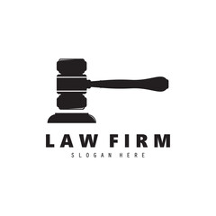 Law firm, lawyer, Attorney and law, social justice  logo Vector illustration