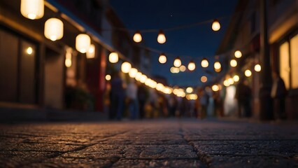 Ramadan Street Lights Perspective