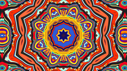 Cosmic Psychedelic Kaleidoscope, VJ Background Visual