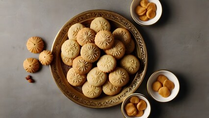 Eid Cookies with Coffee