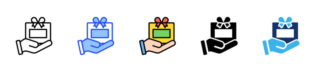 Free Trial Icon Collection With Multiple Styles