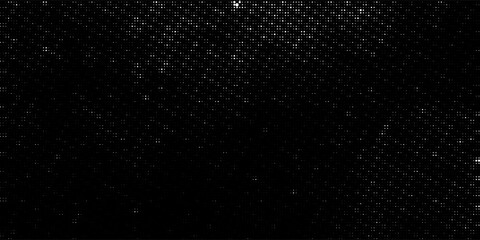 Grainy abstract texture on a black background. Snow texture. Design element. Falling snowflakes on night sky background,Bokeh of white snow on a black background.