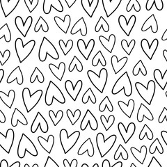Seamless vector pattern for St. Valentine's day