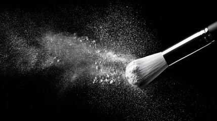 Powder brush explosion