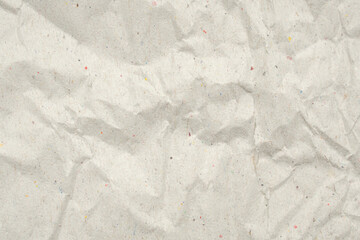 Abstract crumpled and creased recycle paper texture background