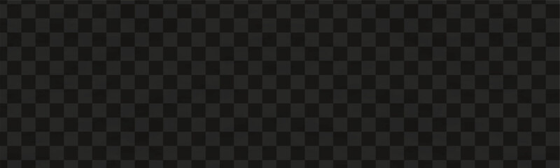 黒色の和柄模様（市松）のバナー背景ベクターイラスト