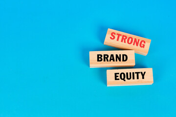 A strong brand equity concept highlighting value creation, reputation strength and business recognition.
