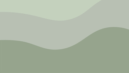 Fototapeta premium Digital graphic simple green gradient shades of muted green and sage colors background design wallpaper