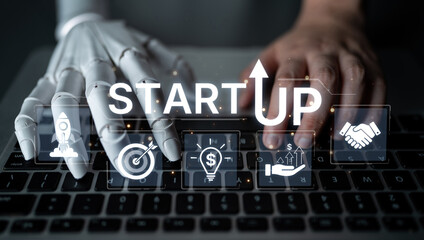 An AI assistant helps launch a new startup business. The smart system provides strategic planning,...