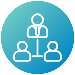 Group Task Icon Mini Illustration Icon. Use For Modern Concept, Print, Ui, Ux Kit, Web And App Development. Vector Related To Office, Education, Examination And More