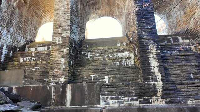 Byrd Creek Dam &mdash; a historic stone dam from the 1930s, one of the largest CCC structures of that time.