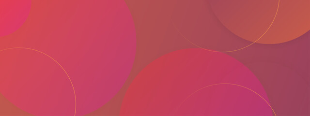 Dynamic Abstract Geometric Background with Gradient Circles