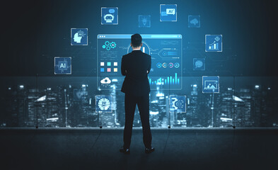 A user interface for a generative AI platform. This technology uses machine learning to create new digital content, automate tasks, and provide intelligent solutions. Fermion