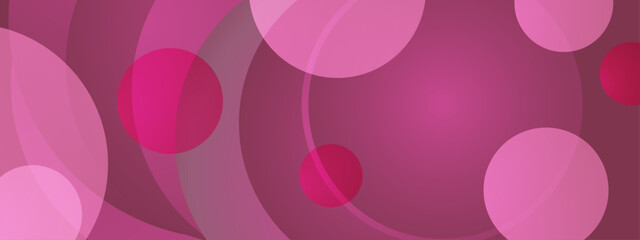 Gradient Overlapping Circles Shapes Abstract Background