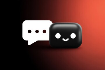 A friendly support bot engages customers in conversation.