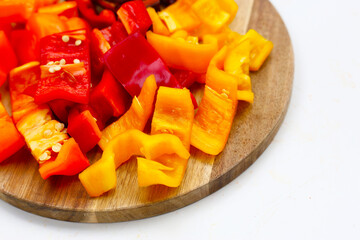 Sliced palermo sweet chilli pepper