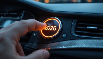 Car Interior Futuristic Concept 2026