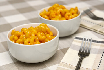 Bowl of macaroni and cheese