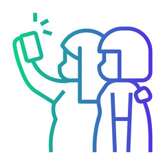 lifestyle Line Gradient Icon