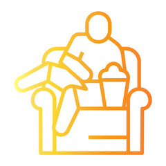 lifestyle Line Gradient Icon