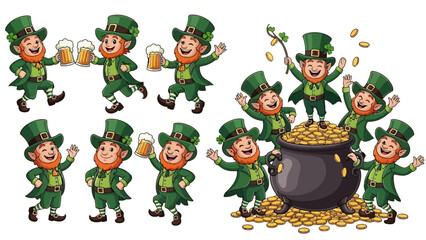 Leprechauns Celebrating St