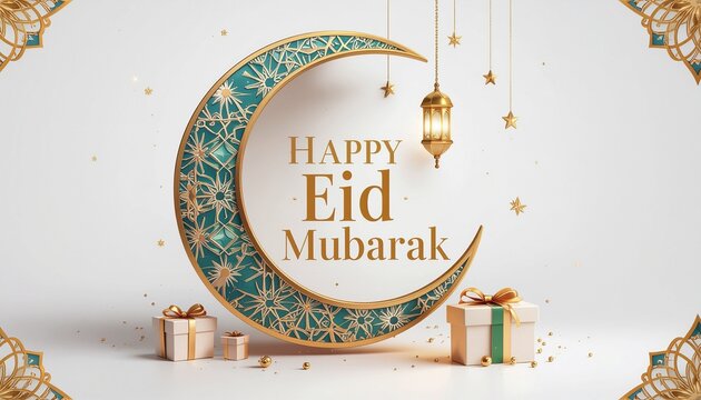 Happy Eid Mubarak Greeeting Card